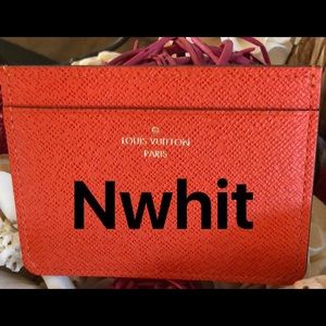Authentic New Louis Vuitton Jeanne Card Insert
